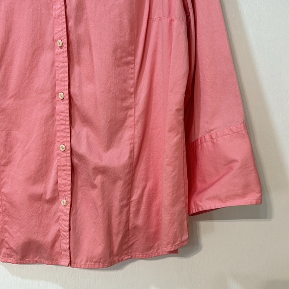 TALBOT WOMENS BUTTONED DOWN  BLOUSE STRECH SZ XL - Picture 6 of 12